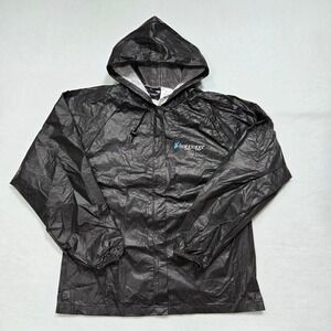 Frogg Toggs Pro Lite Waterproof Rain Coat Unisex Small Black Mesh Lining Hooded